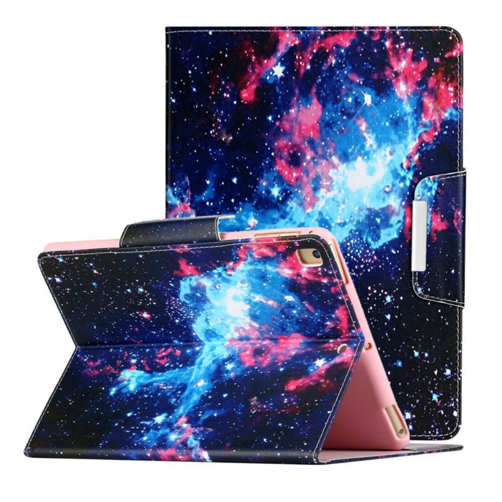 Flip Case Für iPad 10.2" (2024) (2024) / Air 10.5" / Pro 10.5" Kosmischer Himmel