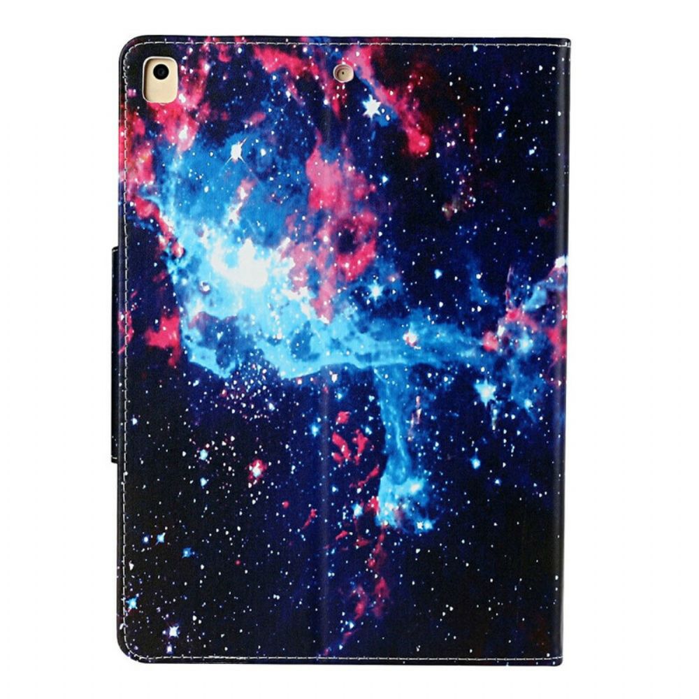 Flip Case Für iPad 10.2" (2024) (2024) / Air 10.5" / Pro 10.5" Kosmischer Himmel
