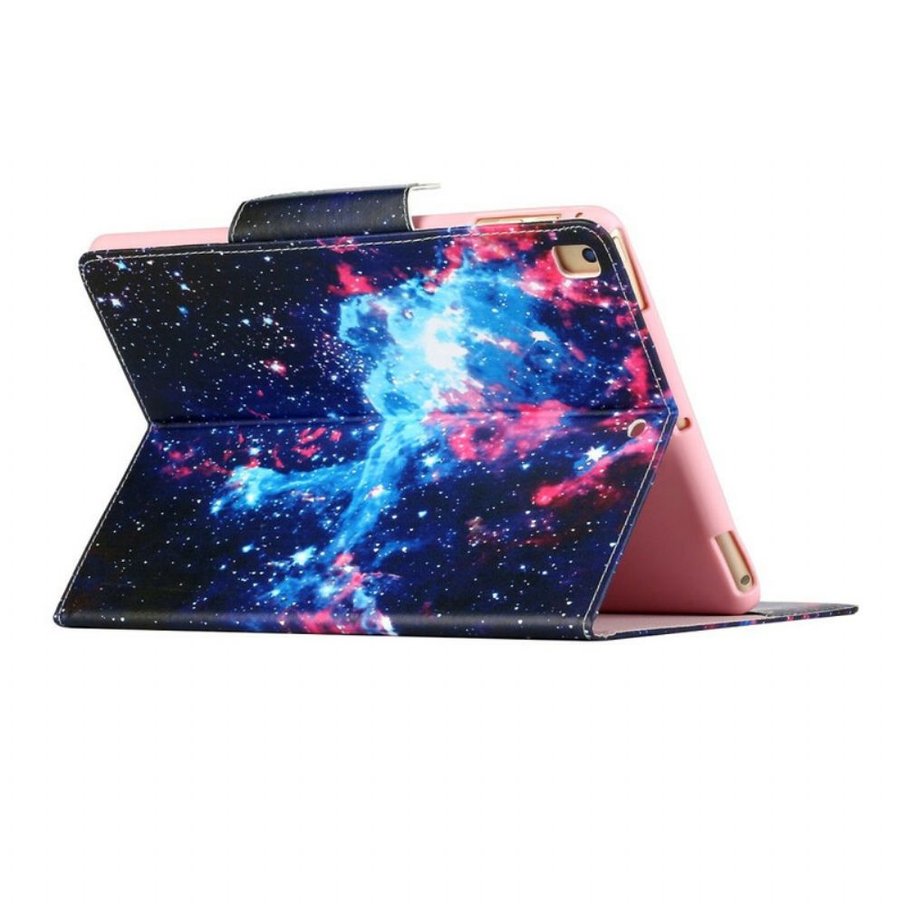 Flip Case Für iPad 10.2" (2024) (2024) / Air 10.5" / Pro 10.5" Kosmischer Himmel