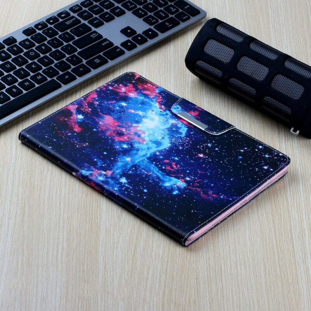 Flip Case Für iPad 10.2" (2024) (2024) / Air 10.5" / Pro 10.5" Kosmischer Himmel