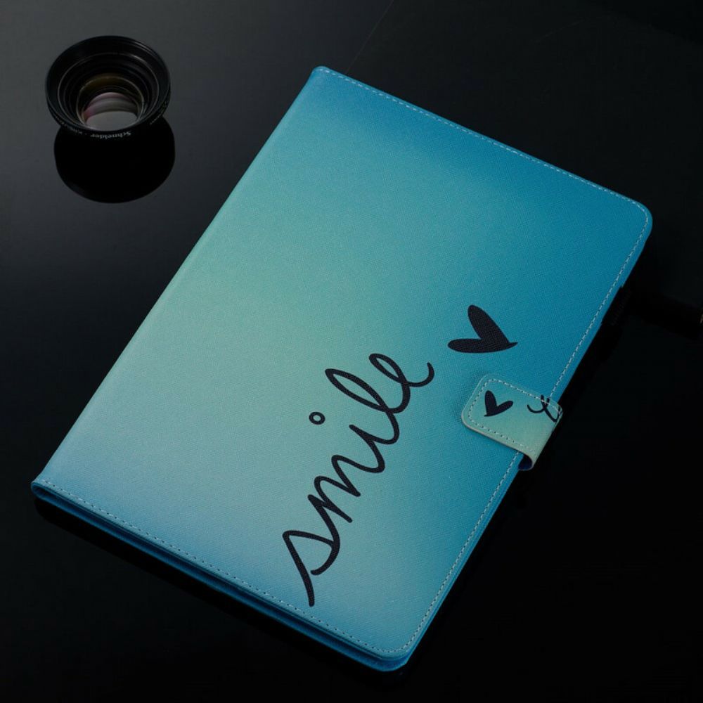 Flip Case Für iPad 10.2" (2024) (2024) / Air 10.5" / Pro 10.5" Lächle