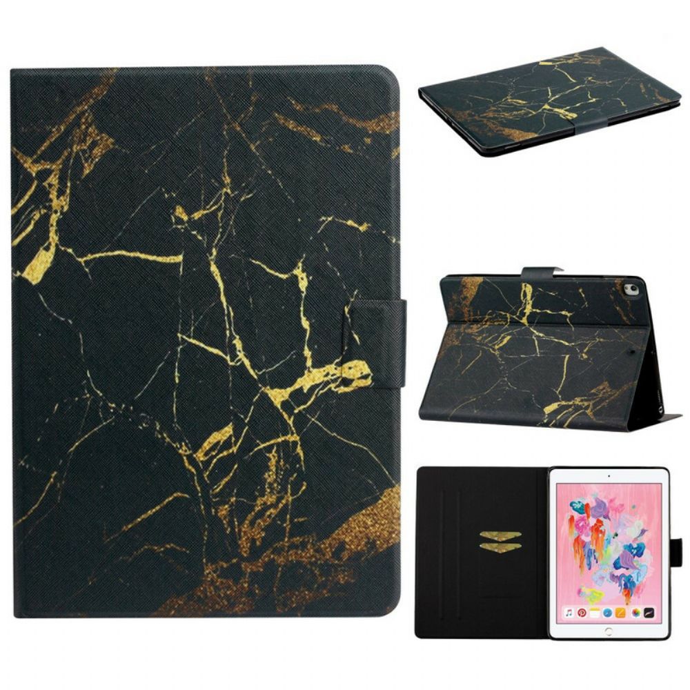 Flip Case Für iPad 10.2" (2024) (2024) / Air 10.5" / Pro 10.5" Marmor-stil