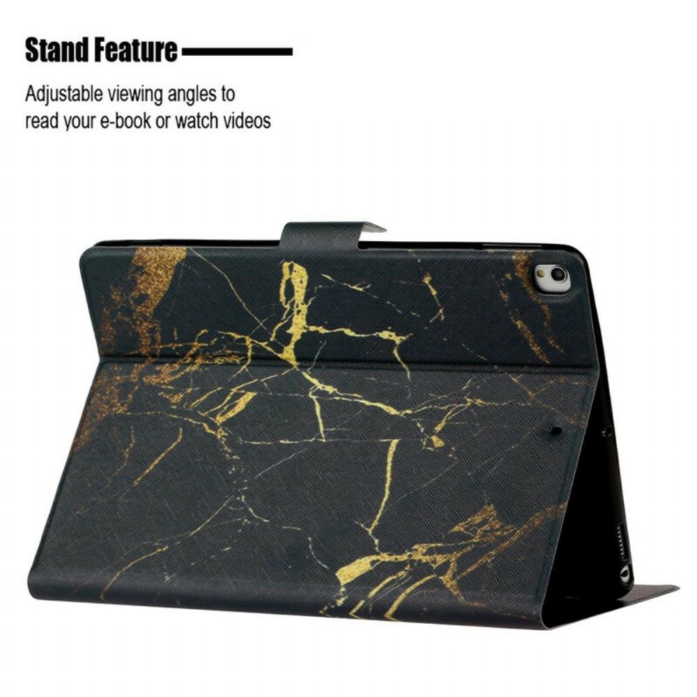 Flip Case Für iPad 10.2" (2024) (2024) / Air 10.5" / Pro 10.5" Marmor-stil