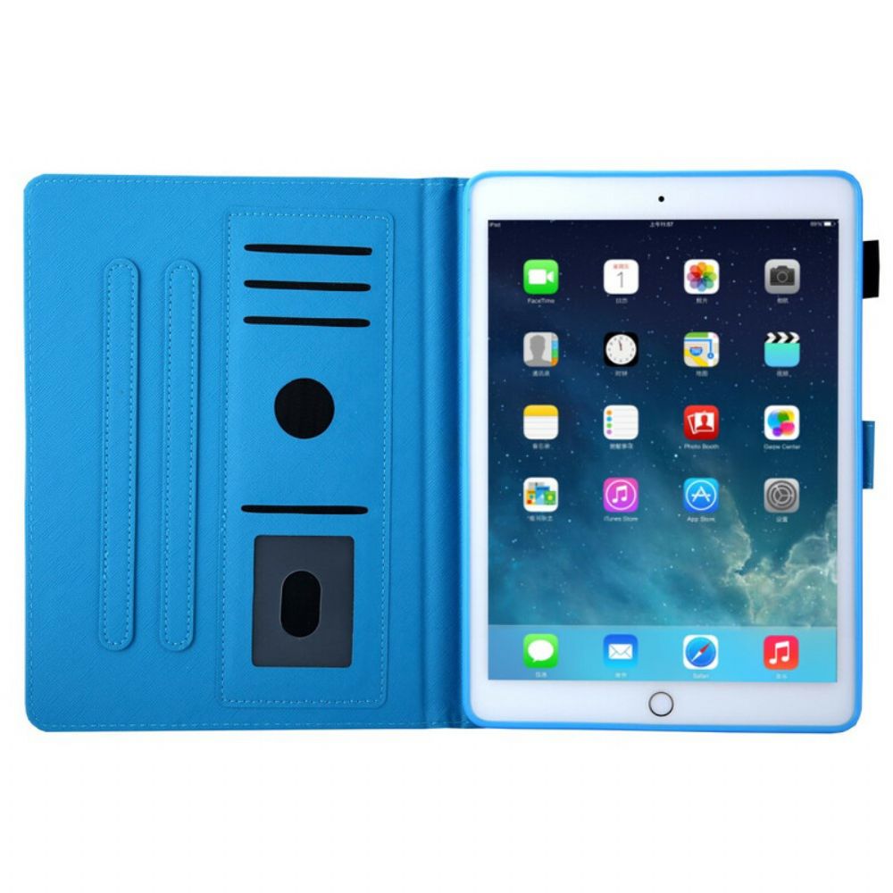 Flip Case Für iPad 10.2" (2024) (2024) / Air 10.5" / Pro 10.5" Panda-liebe