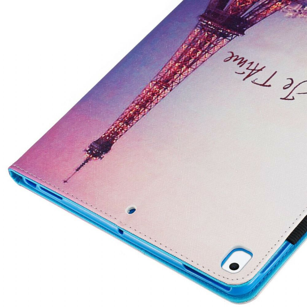 Flip Case Für iPad 10.2" (2024) (2024) / Air 10.5" / Pro 10.5" Paris Ich Liebe Dich