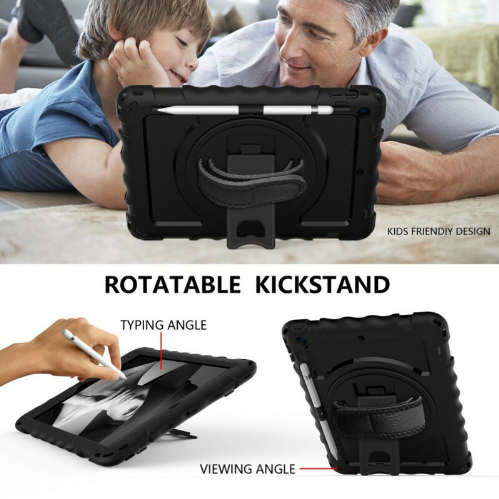 Handyhülle Für iPad 10.2" (2024) (2024) / Air 10.5" / Pro 10.5" Ultra Widerstandsfähiges Gurtband Und Schultergurt