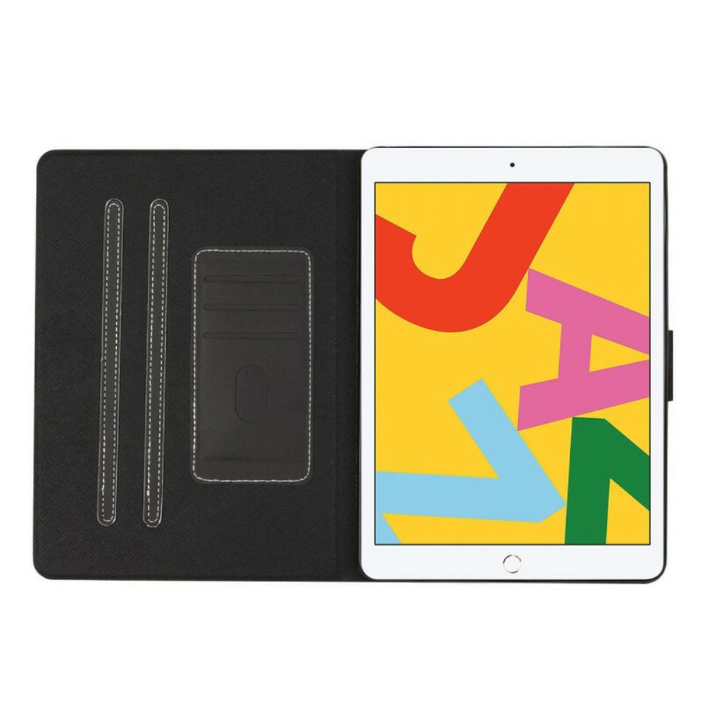 Lederhüllen Für iPad 10.2" (2024) (2024) / Air 10.5" / Pro 10.5" Klassisches Kunstleder
