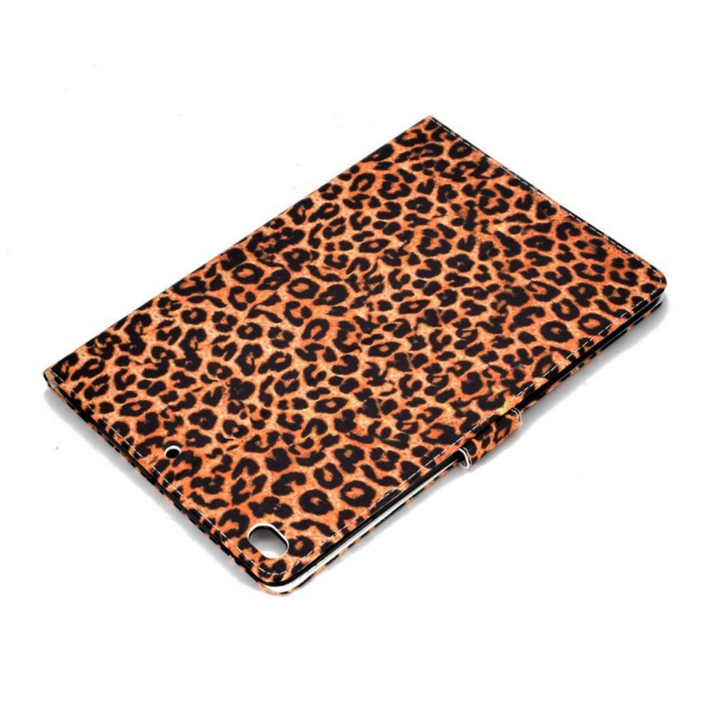 Lederhüllen Für iPad 10.2" (2024) (2024) / Air 10.5" / Pro 10.5" Leopard