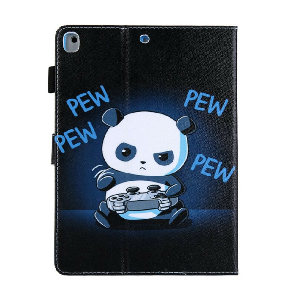 Lederhüllen Für iPad 10.2" (2024) (2024) / Air 10.5" / Pro 10.5" Panda Pewpew