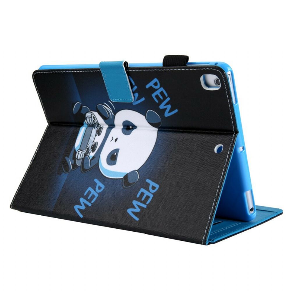 Lederhüllen Für iPad 10.2" (2024) (2024) / Air 10.5" / Pro 10.5" Panda Pewpew