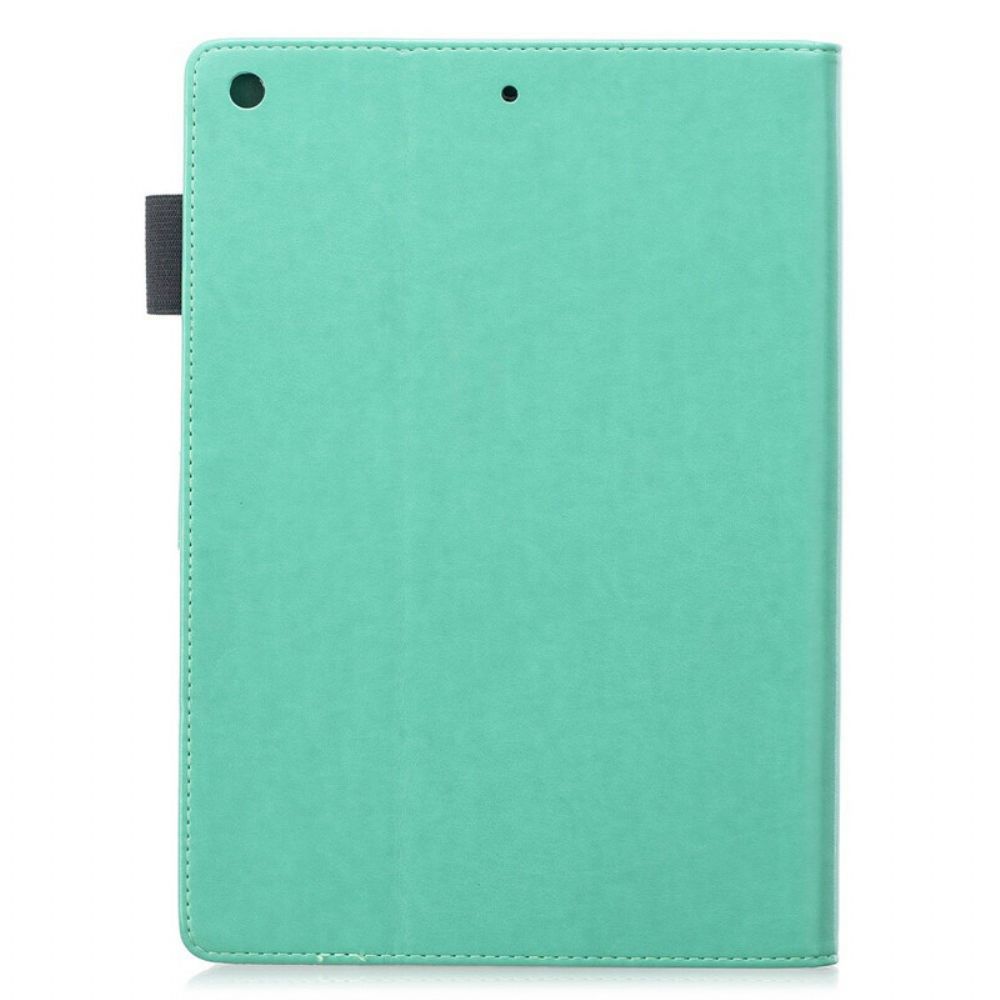 Lederhüllen Für iPad 10.2" (2024) (2024) / Air 10.5" / Pro 10.5" Schmetterling In Lederoptik