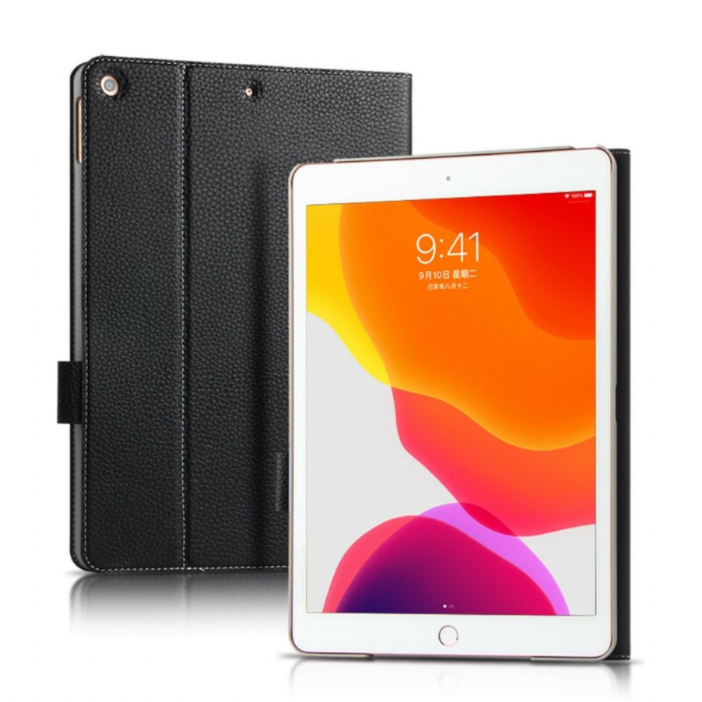 Schutzhülle Für iPad 10.2" (2024) (2024) / Air 10.5" / Pro 10.5" Echtes Leder