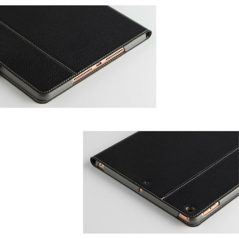 Schutzhülle Für iPad 10.2" (2024) (2024) / Air 10.5" / Pro 10.5" Echtes Leder