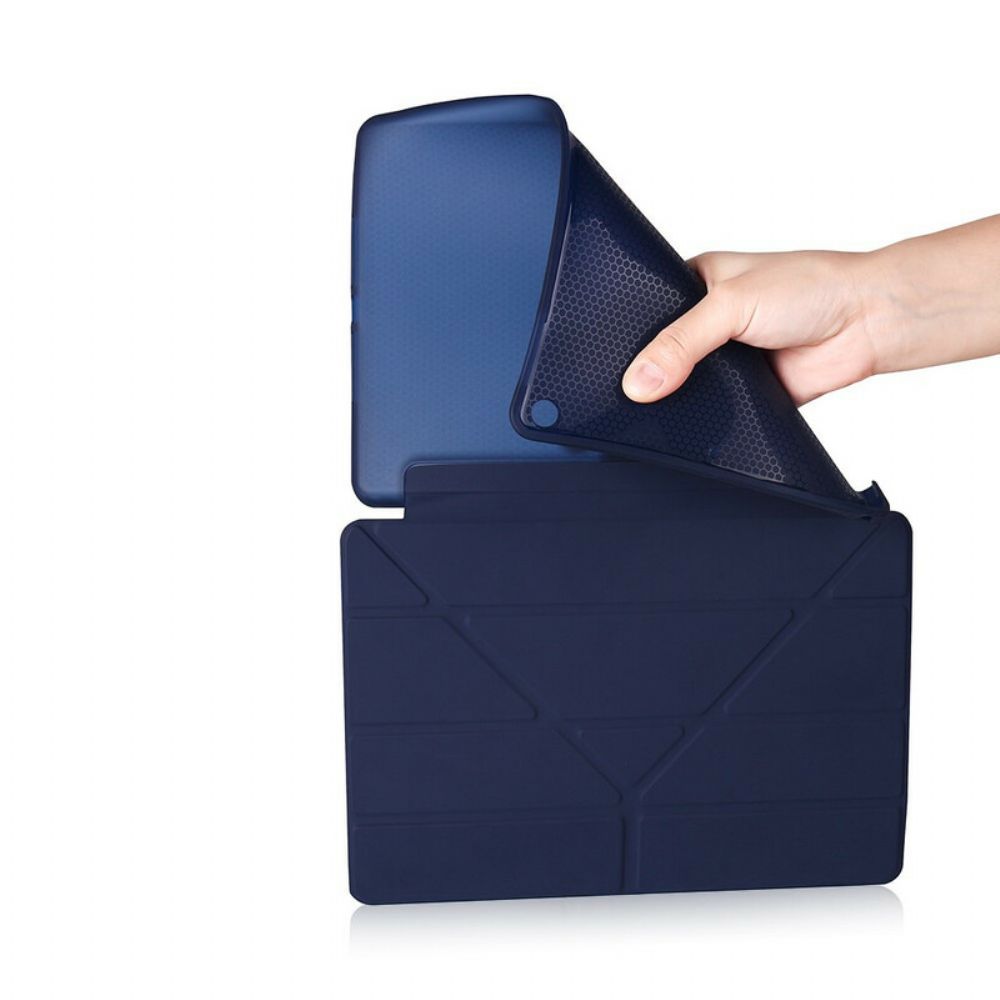 Schutzhülle Für iPad 10.2" (2024) (2024) / Air 10.5" / Pro 10.5" Origami-kunstleder