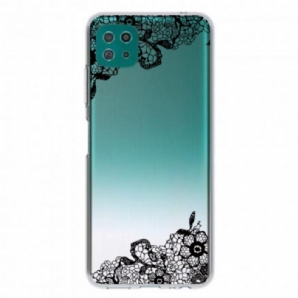 Handyhülle Für Samsung Galaxy A22 5G Feine Spitze