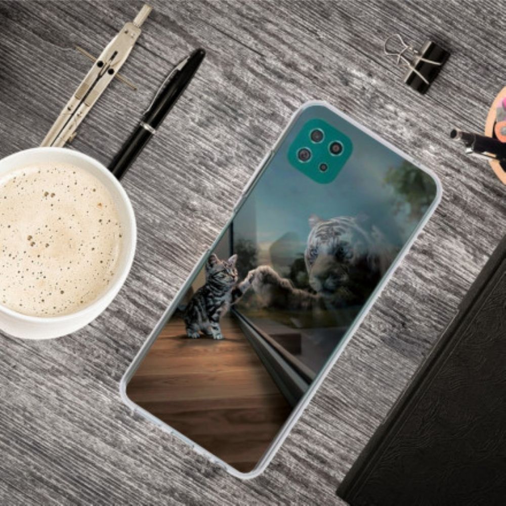 Handyhülle Für Samsung Galaxy A22 5G Kätzchentraum