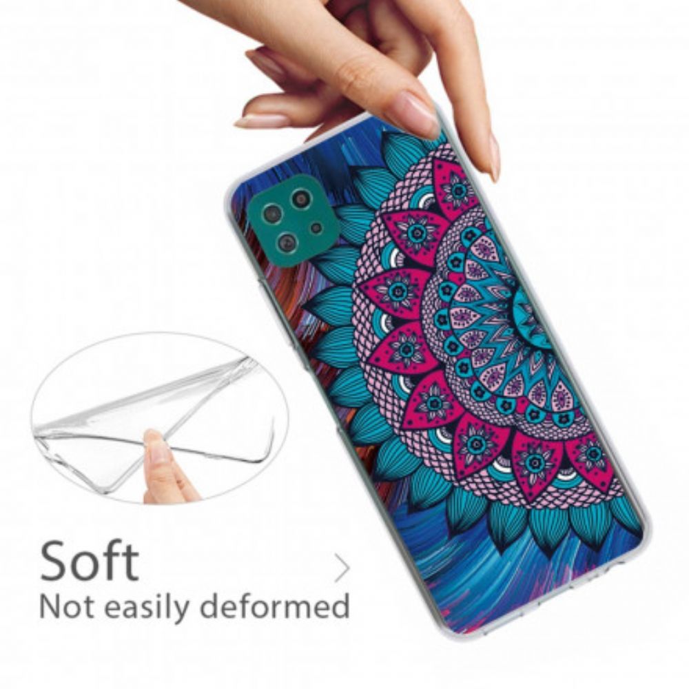 Hülle Für Samsung Galaxy A22 5G Buntes Mandala