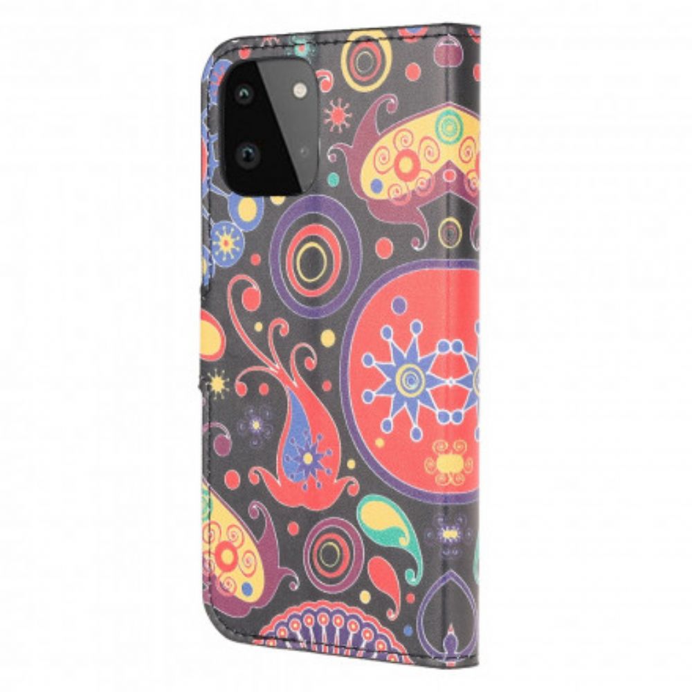Lederhüllen Für Samsung Galaxy A22 5G Galaxy-design