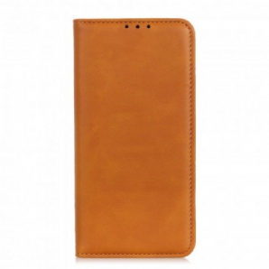 Schutzhülle Für Samsung Galaxy A22 5G Flip Case Spaltleder