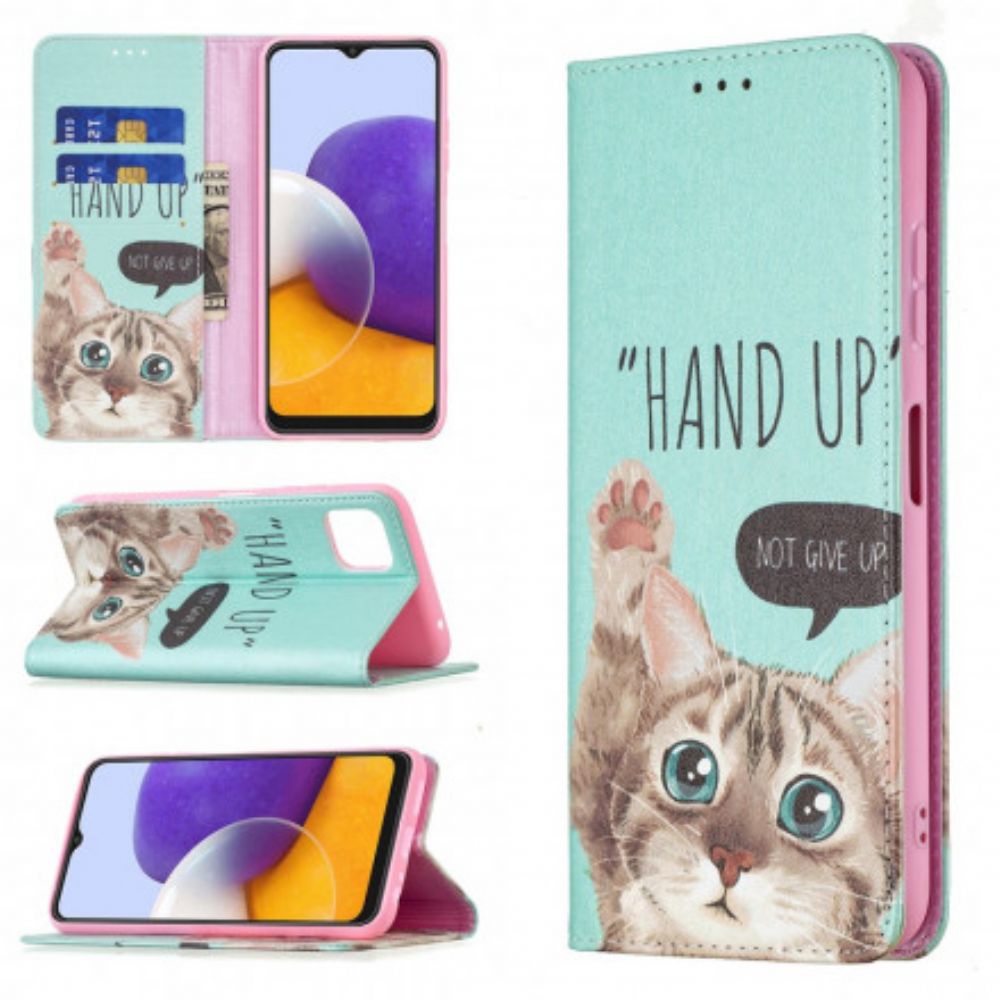 Schutzhülle Für Samsung Galaxy A22 5G Flip Case Übergabe