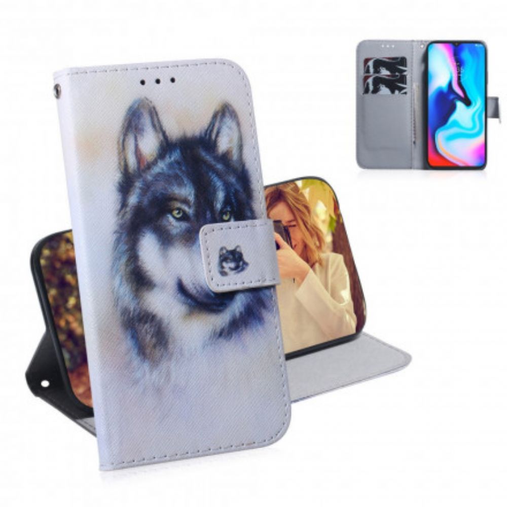 Flip Case Für Moto G9 Play Hundeblick