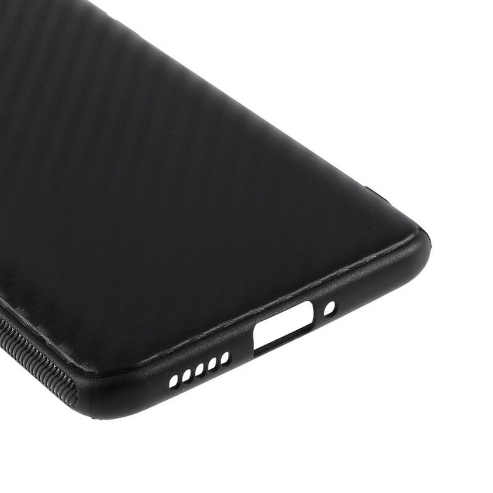 Hülle Für OnePlus 7T Einfache Kohlefaser