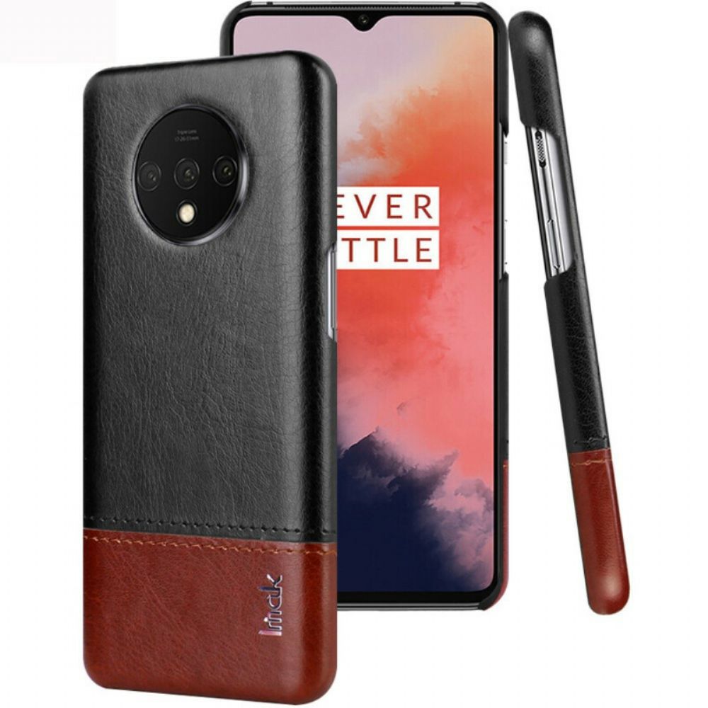 Hülle Für OnePlus 7T Imak Ruiyi-serie Ledereffekt