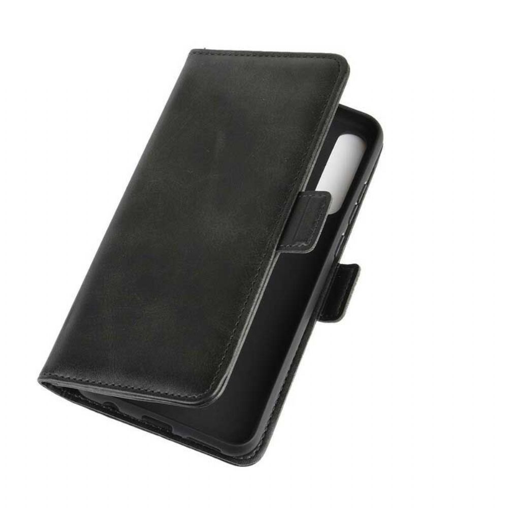 Lederhüllen Für Huawei Y6 2024 / Honor 8A Flip Case Doppelklappe
