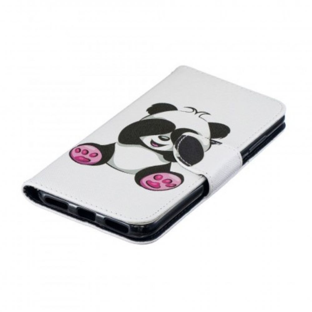Lederhüllen Für Huawei Y6 2024 / Honor 8A Panda-spaß
