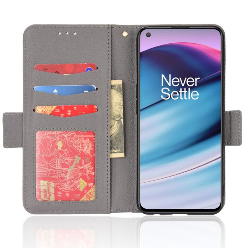 Flip Case Für OnePlus Nord CE 5G Flip Case Doppelte Neue Farbklappe