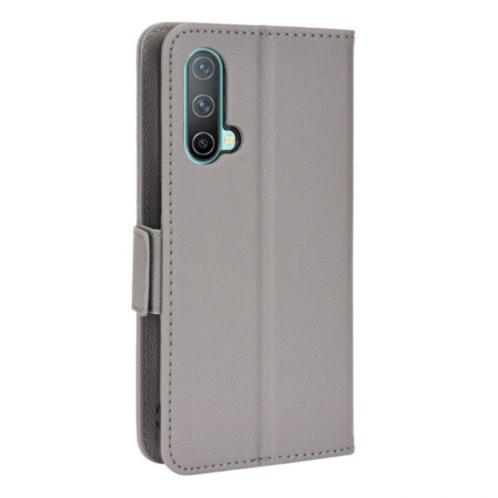 Flip Case Für OnePlus Nord CE 5G Flip Case Doppelte Neue Farbklappe