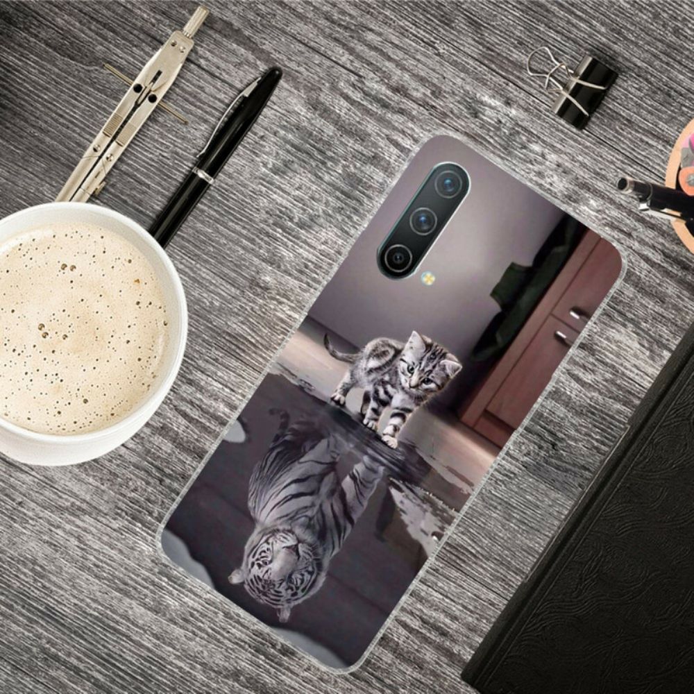 Handyhülle Für OnePlus Nord CE 5G Ernst Der Tiger