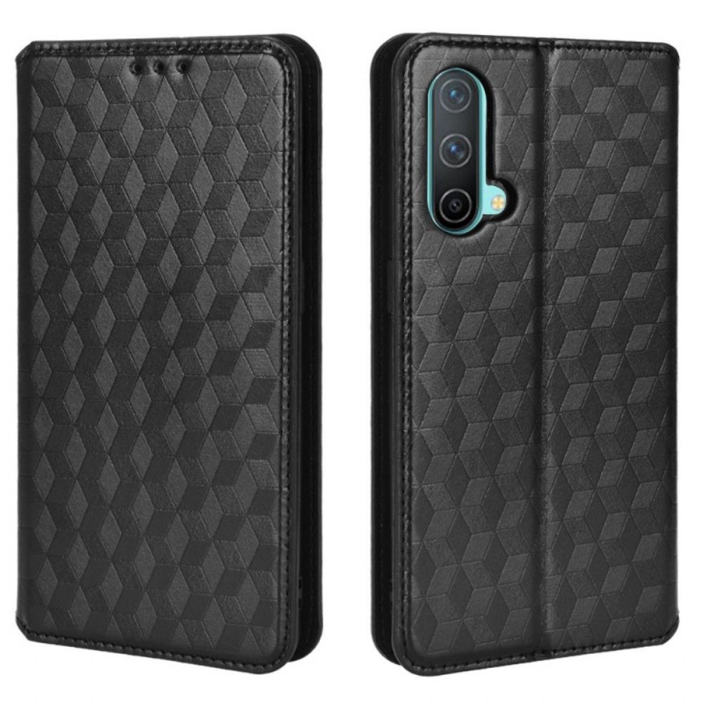 Schutzhülle Für OnePlus Nord CE 5G Flip Case Diamant-leder-effekt