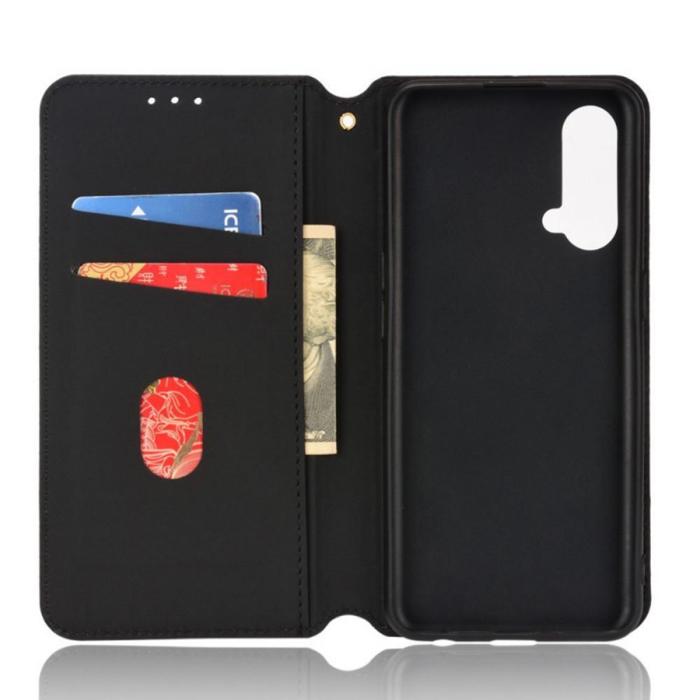 Schutzhülle Für OnePlus Nord CE 5G Flip Case Diamant-leder-effekt
