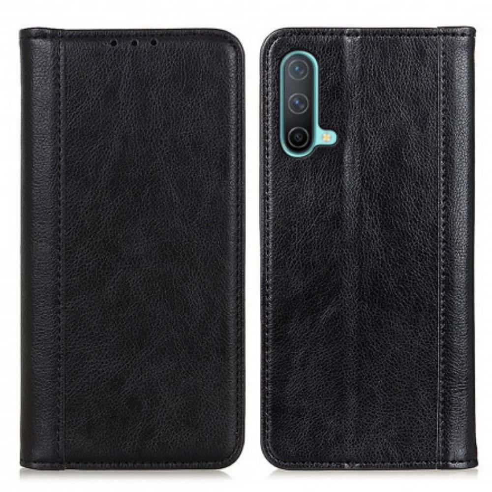 Schutzhülle Für OnePlus Nord CE 5G Flip Case Elegance Litschi-spaltleder
