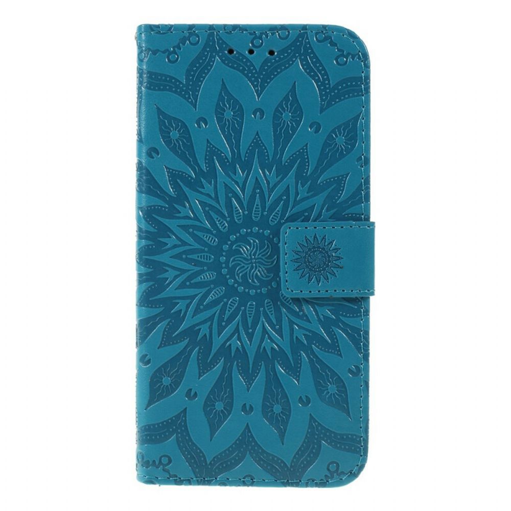 Lederhüllen Für Huawei P Smart Plus 2024 Mit Kordel Tanga Sonnenblume