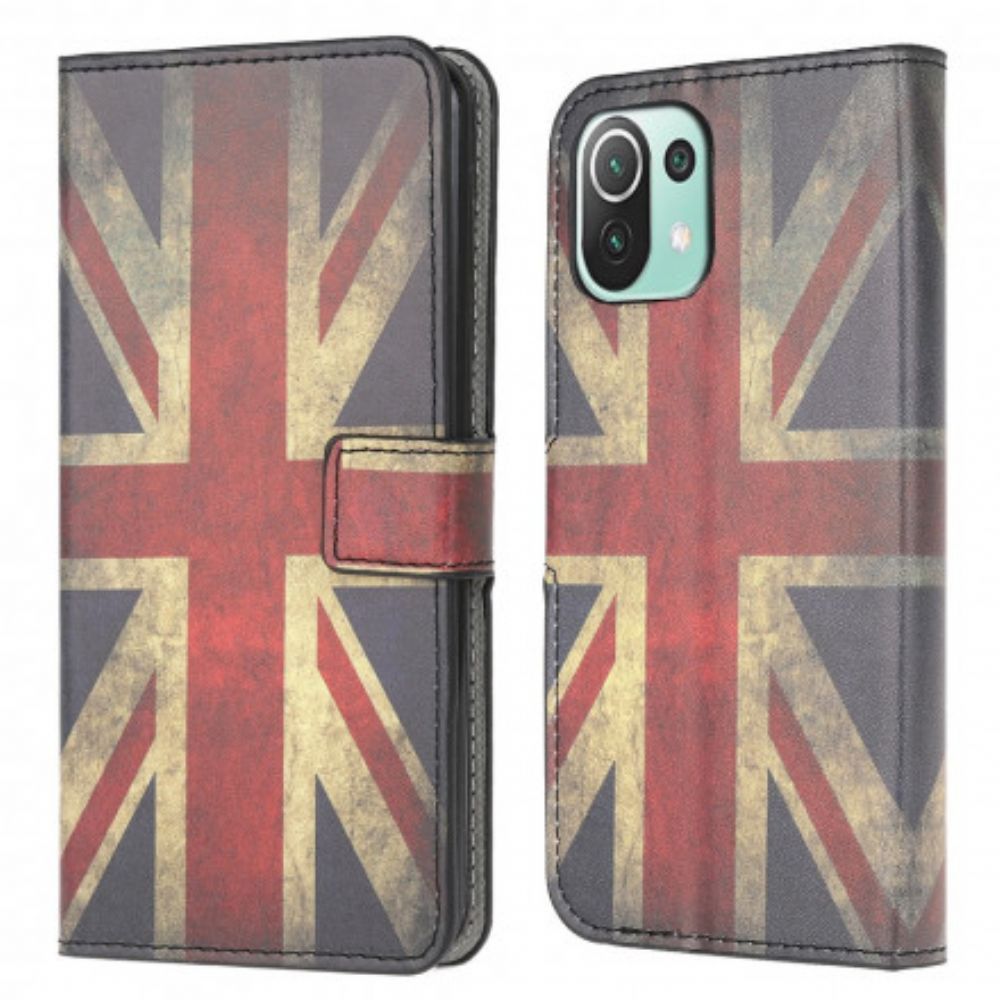 Flip Case Für Xiaomi Mi 11 Lite 5G NE / Mi 11 Lite 4G / 5G England-flagge