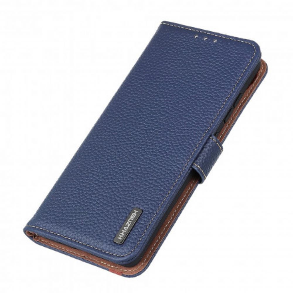 Flip Case Für Xiaomi Mi 11 Lite 5G NE / Mi 11 Lite 4G / 5G Litschi Khazneh Leder