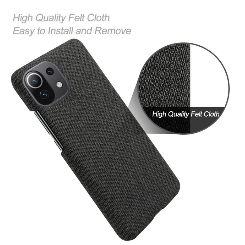 Handyhülle Für Xiaomi Mi 11 Lite 5G NE / Mi 11 Lite 4G / 5G Ksq Schicker Stoff