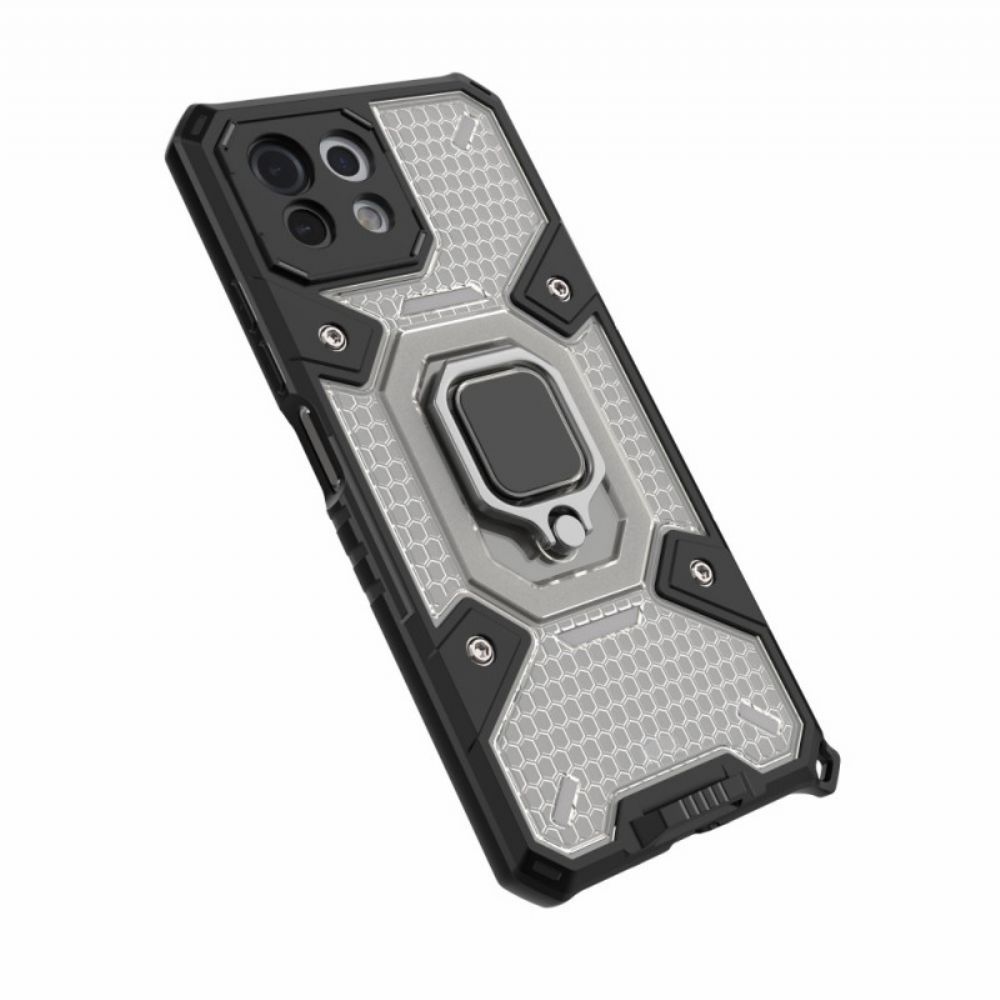 Handyhülle Für Xiaomi Mi 11 Lite 5G NE / Mi 11 Lite 4G / 5G Wabe Mit Ring