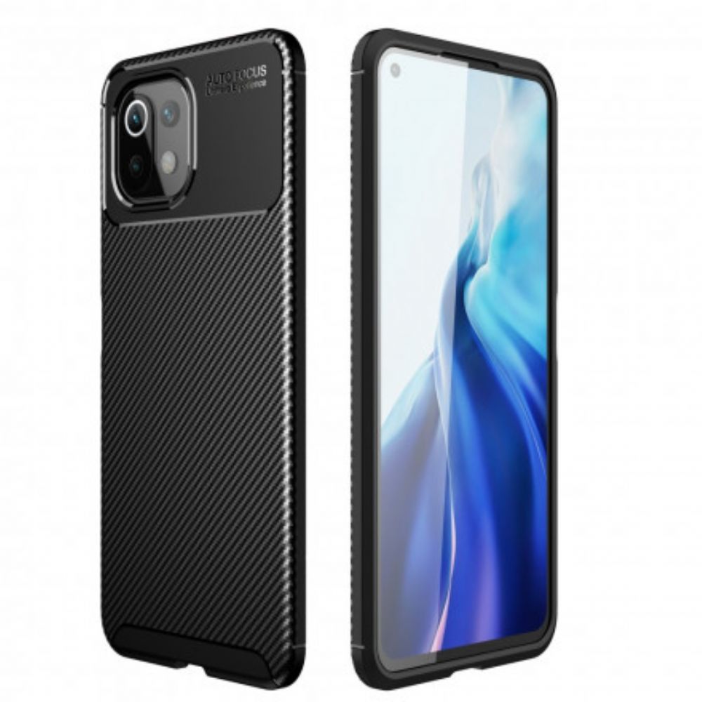 Hülle Für Xiaomi Mi 11 Lite 5G NE / Mi 11 Lite 4G / 5G Kohlefaserschlauch