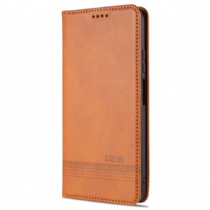 Schutzhülle Für Xiaomi Mi 11 Lite 5G NE / Mi 11 Lite 4G / 5G Flip Case Azns Lederstil