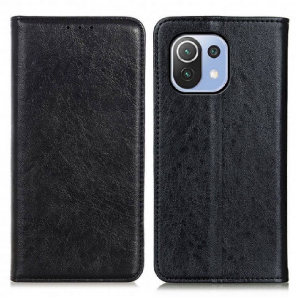Schutzhülle Für Xiaomi Mi 11 Lite 5G NE / Mi 11 Lite 4G / 5G Flip Case Lederstruktur