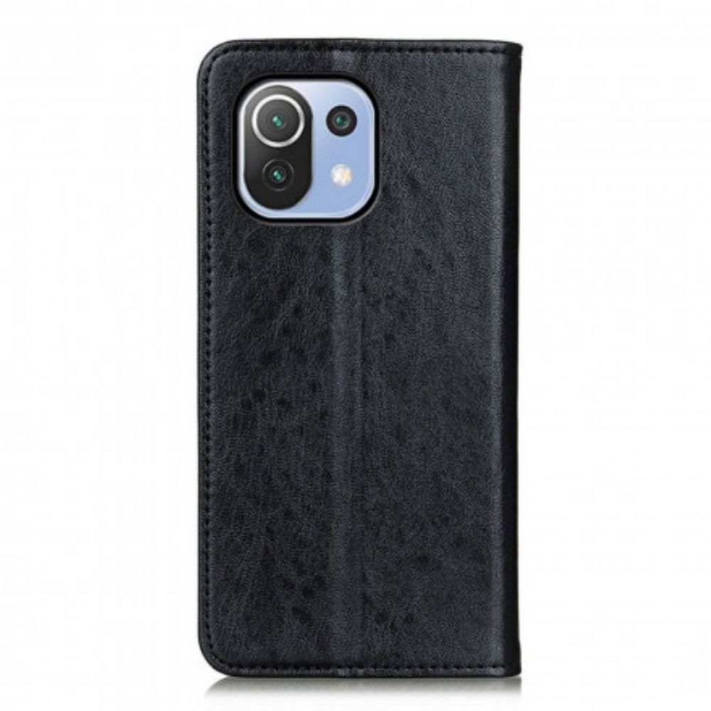 Schutzhülle Für Xiaomi Mi 11 Lite 5G NE / Mi 11 Lite 4G / 5G Flip Case Lederstruktur