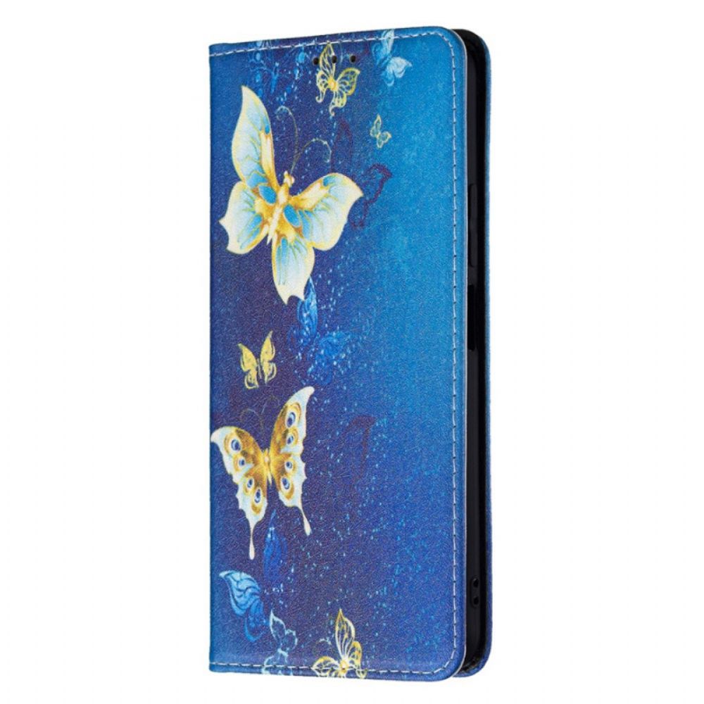 Schutzhülle Für Xiaomi Mi 11 Lite 5G NE / Mi 11 Lite 4G / 5G Flip Case Schmetterlinge