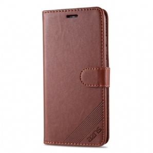 Flip Case Für Xiaomi Redmi 8A Azns Kunstleder
