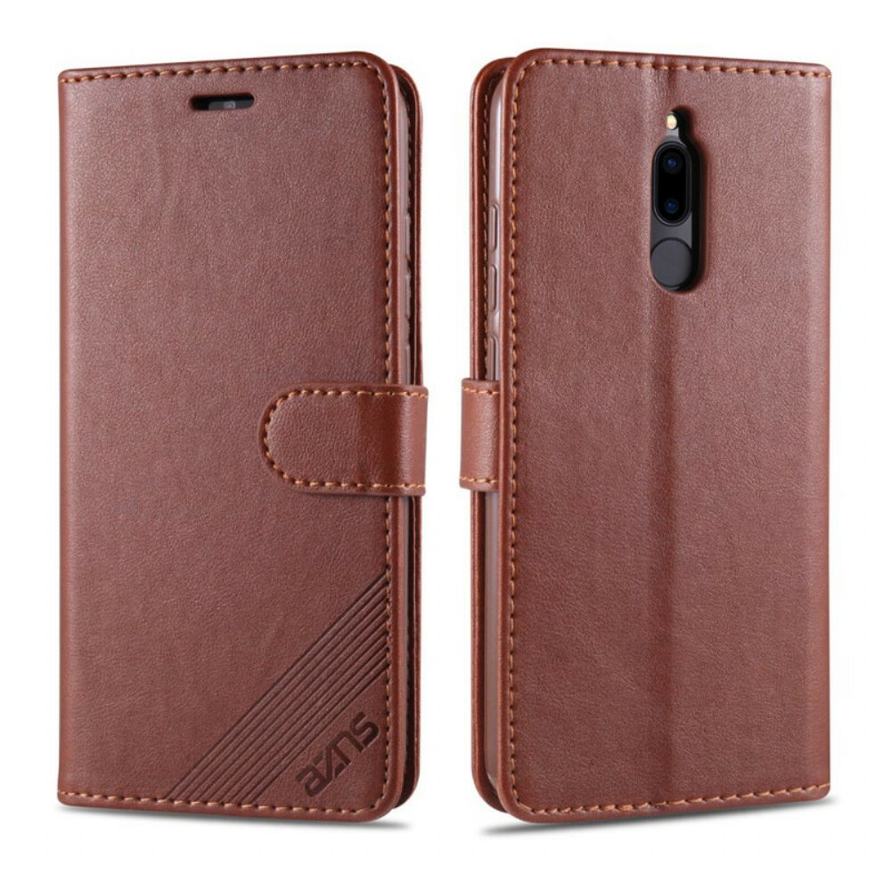 Flip Case Für Xiaomi Redmi 8A Azns Kunstleder