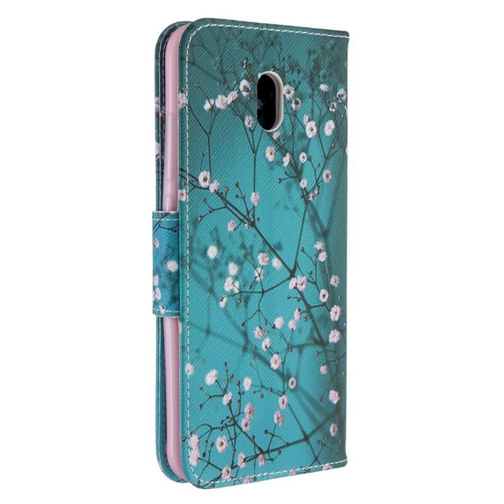 Lederhüllen Für Xiaomi Redmi 8A Blühender Baum