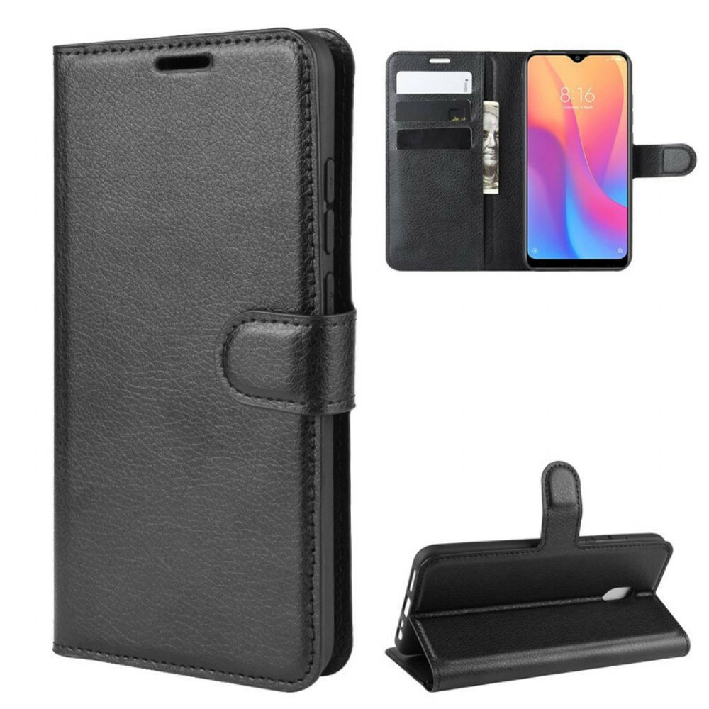 Lederhüllen Für Xiaomi Redmi 8A Klassisches Kunstleder