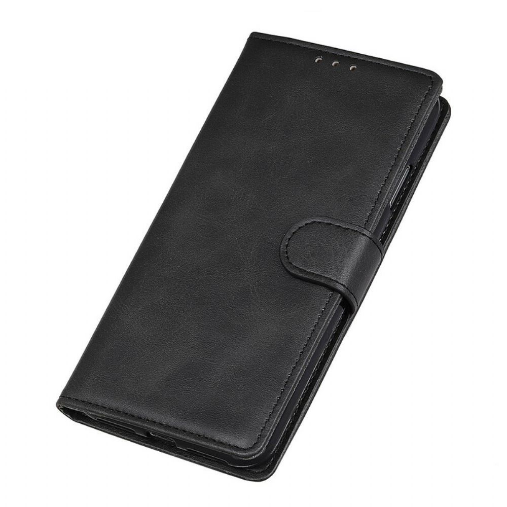 Flip Case Für Oppo A53 / A53s Retro-mattleder-effekt